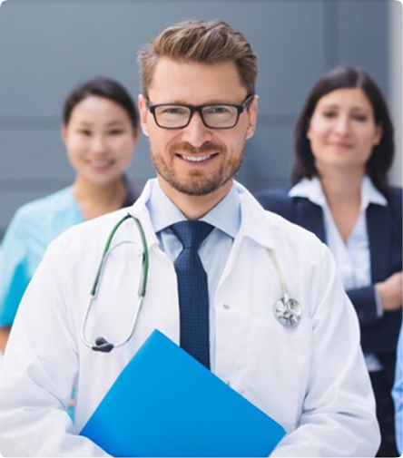 Medical professionals team